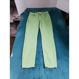 Mos Mosh Jeans Size 28 Womens Green Pants Stretch Mid Rise Straight